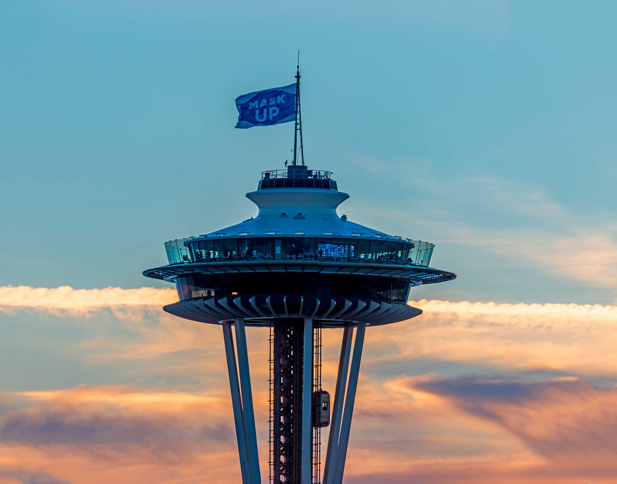 Seattle-Mask-Up-Sunset