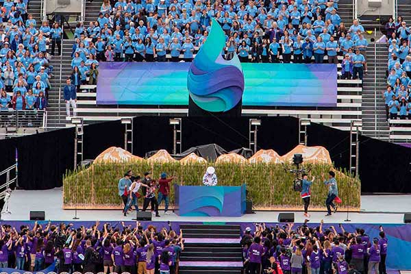 opening ceremony for the special olympics