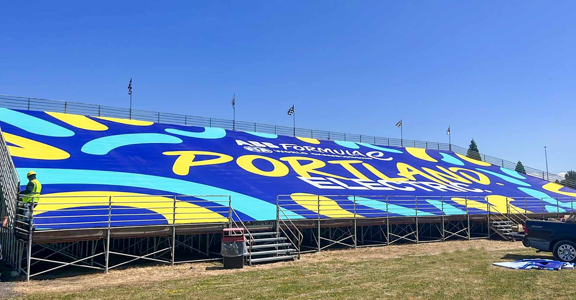 Formula E at the Portland International Raceway