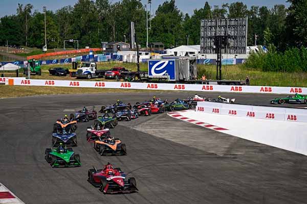 Formula E at the Portland International Raceway