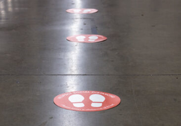 Rainier Display's list of products includes floor graphics