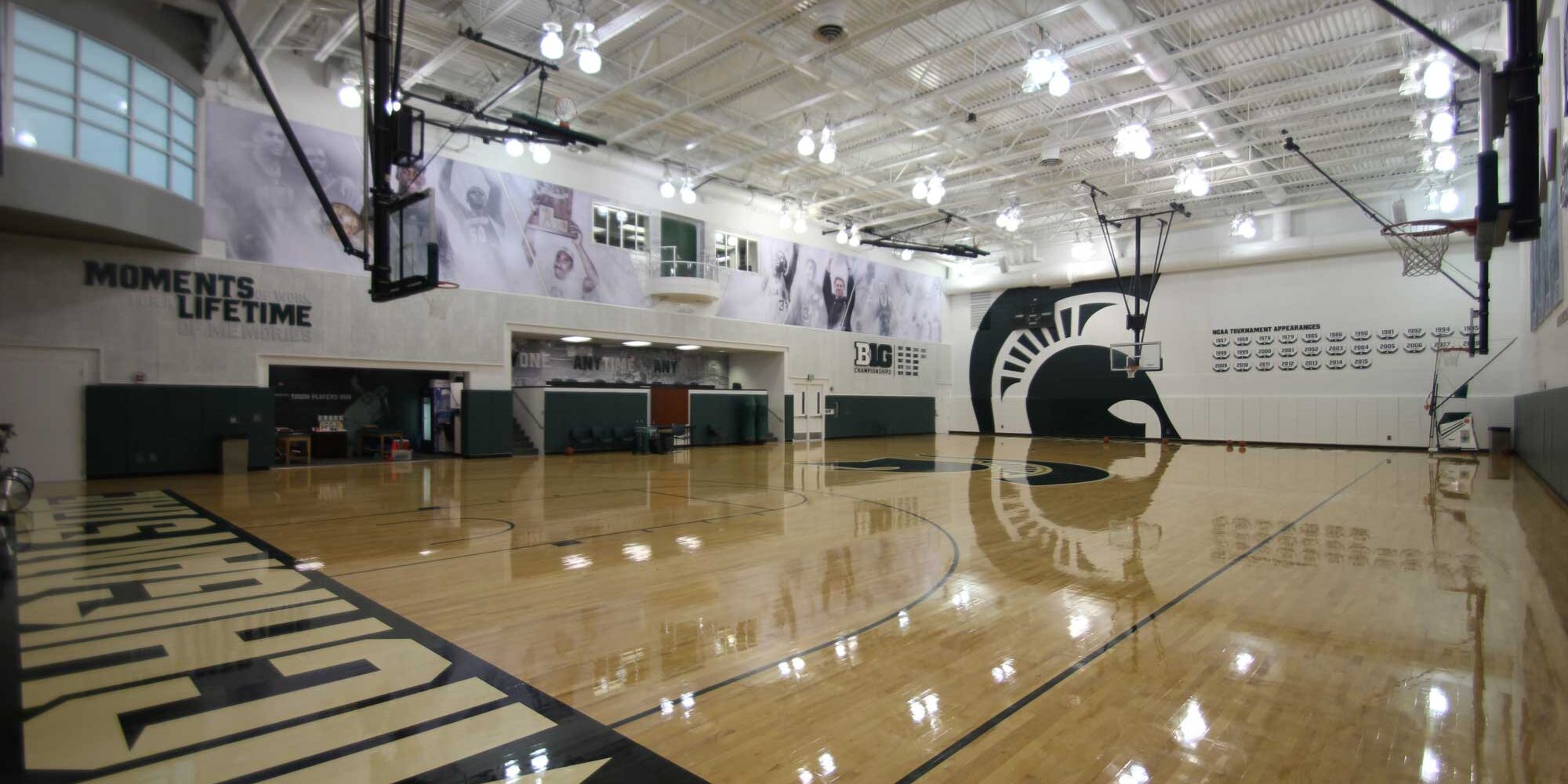 Michigan State Basketball receives a redesigned training facility