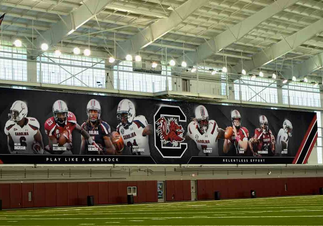 branded environment for university of south carolina