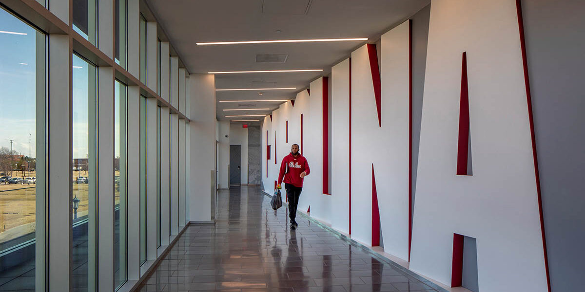 large wall graphics that are 3d spelling Carolina